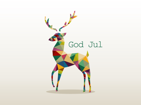 God jul ren | Tårtbilder till Jul | HobbyPyssel