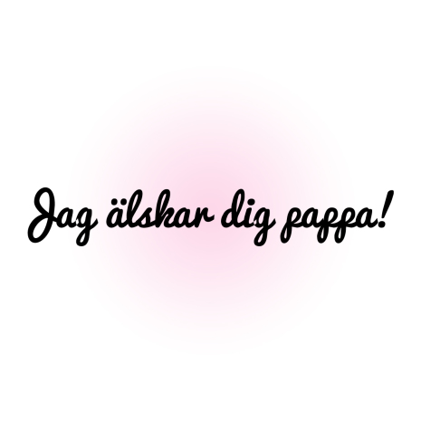 Jag älskar dig pappa | Tårtbilder till Fars dag | HobbyPyssel