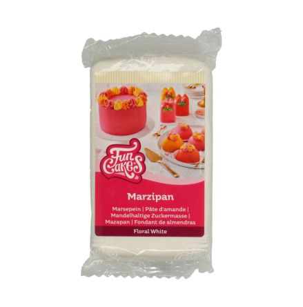 Marsipan Floral White, 250 g
