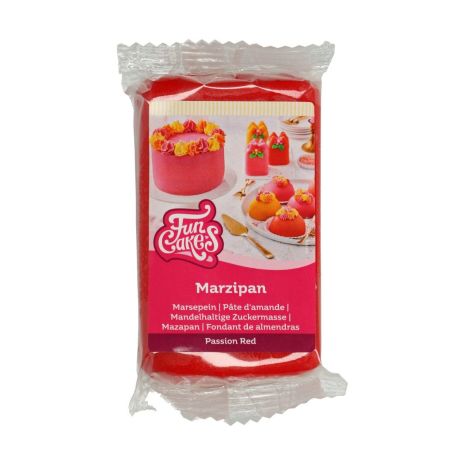Marsipan Passion Red, 250 g | MARSIPAN | HobbyPyssel