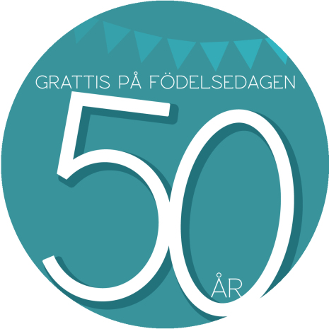50 år grön | Tårtbilder till 50 års dagen | HobbyPyssel