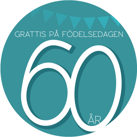 60 år grön | Tårtbilder till 60 års dagen | HobbyPyssel