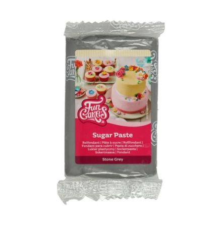 Sockerpasta Stone Grey, 250 g