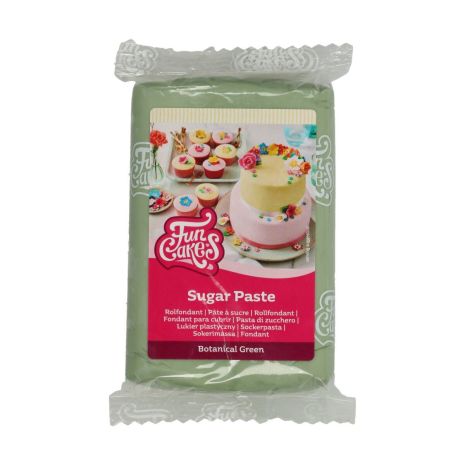 FunCakes Sockerpasta Botanical Green, 250 g | SOCKERPASTA | HobbyPyssel