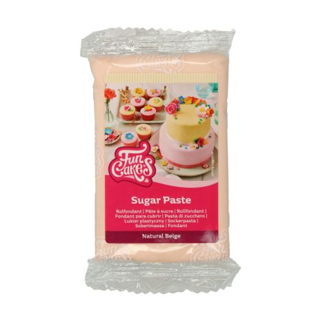 FunCakes Sockerpasta Natural Beige, 250 g