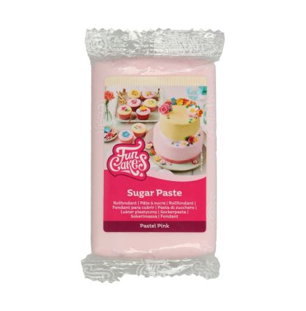 Sockerpasta Pastell Rosa, 250 g