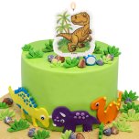 Dinosaurie, tårtljus