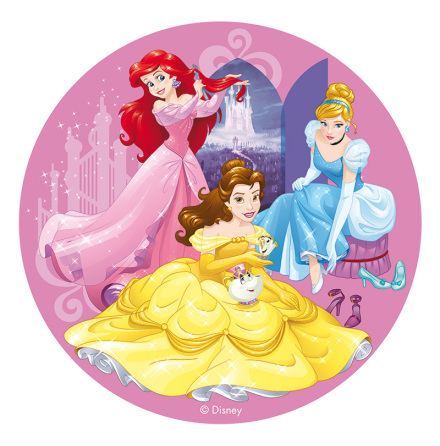 Disney prinsessor, tårtbild | Prinsessor tårtbild | HobbyPyssel