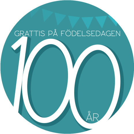 100 år grön | Tårtbilder till 100 års dagen | HobbyPyssel