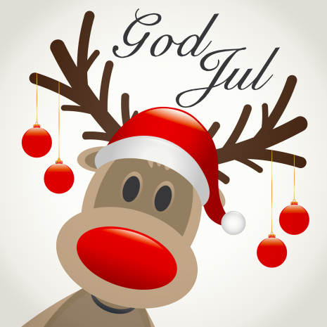 Rudolf tårtbild | Tårtbilder till Jul | HobbyPyssel