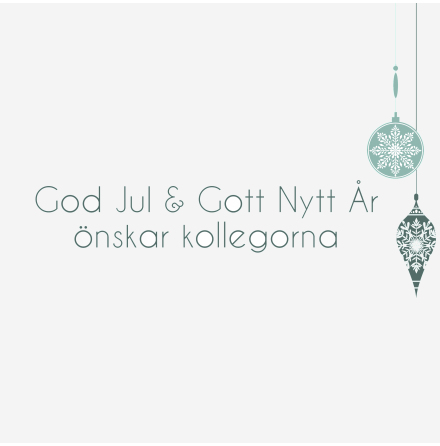 God Jul Kollegor