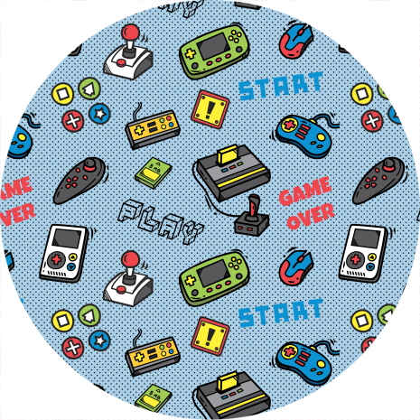 W&G / Kalaskungen Game On, sockeroblat Ø 19 cm | W&G - Kalaskungen | HobbyPyssel