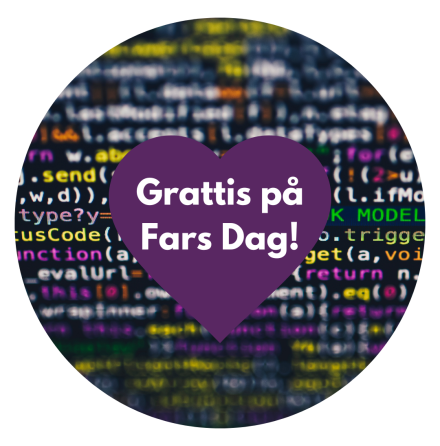 Grattis p Fars Dag, IT-nrden - tbar trtbild