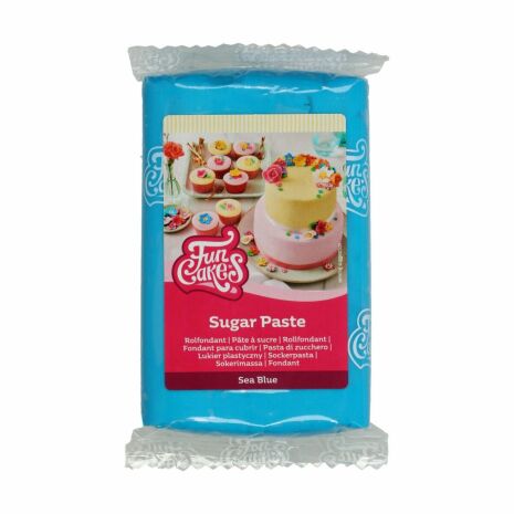 FunCakes Sockerpasta Sea Blue, 250 g