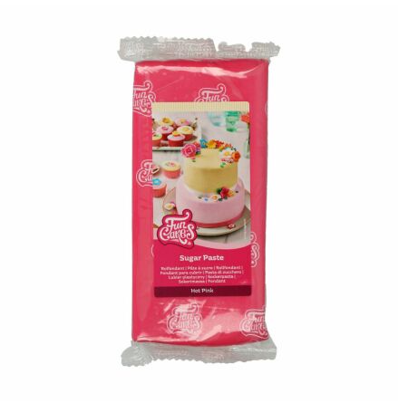 Sockerpasta Hot Pink, 1kg