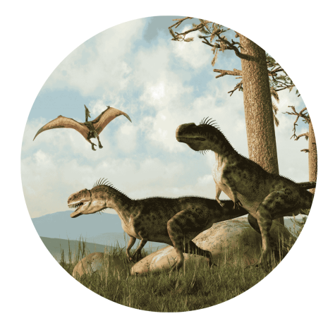 Dinosaurie Tårtbild | Dinosaurier Tårtbild | HobbyPyssel