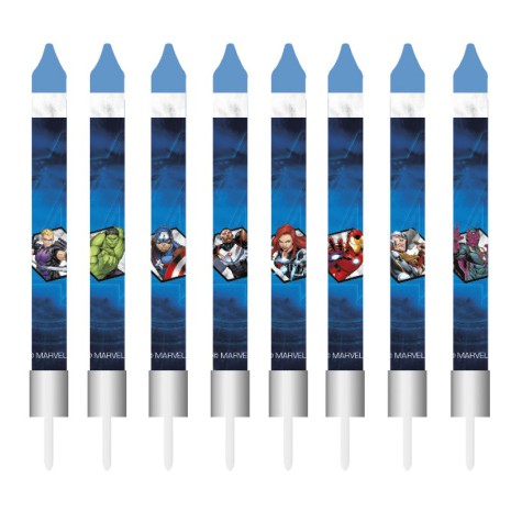 Avengers superhjältar, Tårtljus | Avengers tårtljus | HobbyPyssel