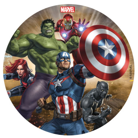 Avengers tårtbild