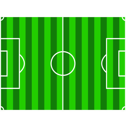 Fotbollsplan, rektangulr sockeroblat