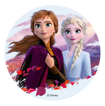 Frost Elsa & Anna, Tårtbild